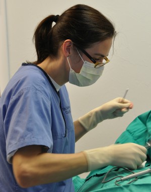 Dr. Collier in Surgery